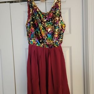 Sequim Cocktail dress burgundy size S.